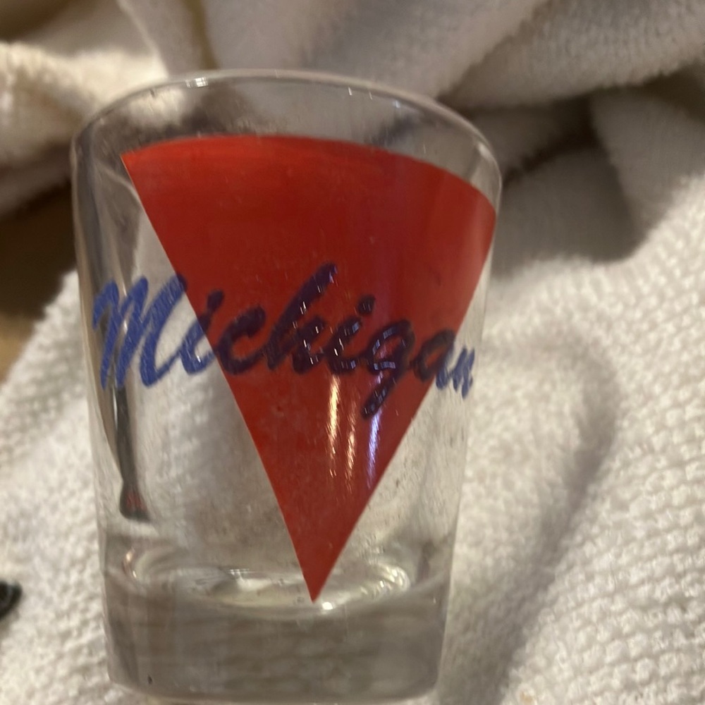 Michigan shot glass